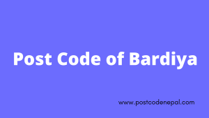 Postal code of Bardiya