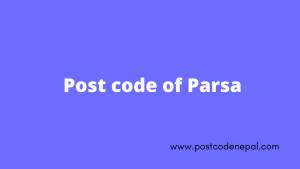 Postal code of Parsa