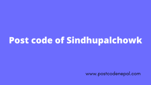Postal code of Sindhupalchowk