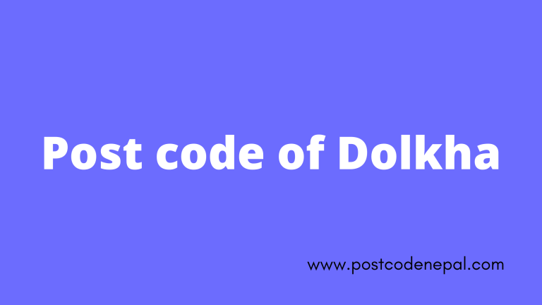 Postal code of Dolkha