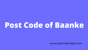Postal code of Banke
