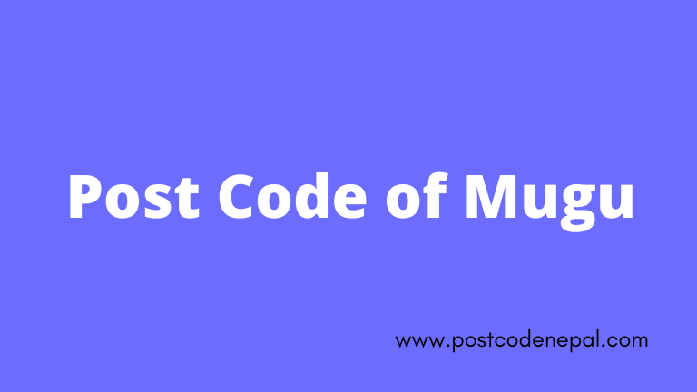 Postal code of Mugu
