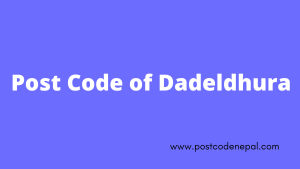 Postal code of Dadeldhura
