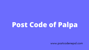 Postal code of Palpa