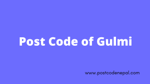 Postal code of Gulmi