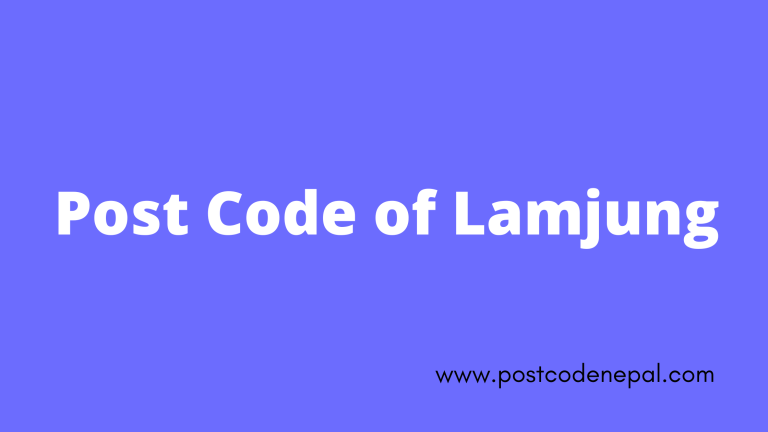 Postal code of Lamjung