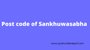 Postal code of Sankhuwasava