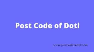 Postal code of Doti