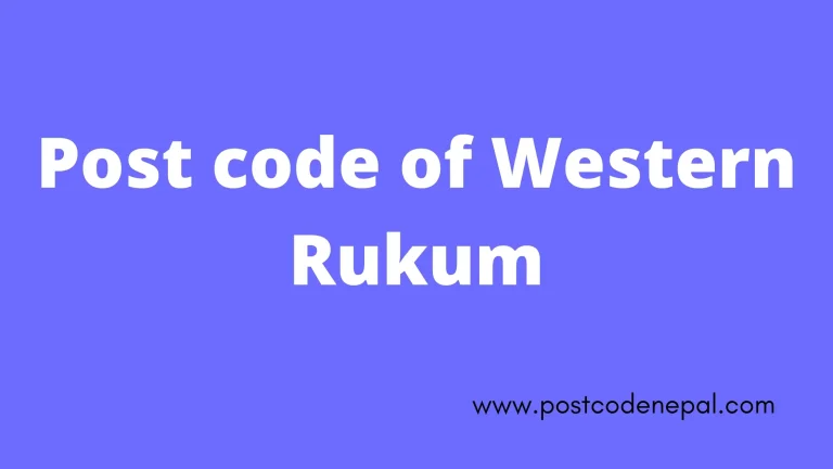 Postal code of Western Rukum | Zip code of Western Rukum -60804